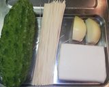パリパリ衣のゴーヤ入りえび団子・とり団子作り方1写真