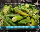 Basil Okra Salad作り方5写真