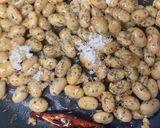 水煮で簡単！大豆としめじのペペロンチーノ作り方4写真