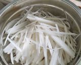 大根の和え物作り方1写真