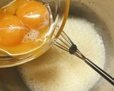 ふわっふわ蒸しケーキ(FP･無水鍋使用)作り方3写真