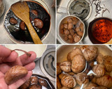 自宅で採れた栗で 渋皮煮作り方24写真