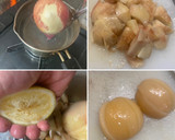 丸ごと白桃パフェと　白桃のパフェ作り方3写真