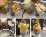丸ごと白桃パフェと　白桃のパフェ作り方6写真