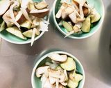 レンジ肉無豆腐簡単そばめし味野菜炒め作り方11写真