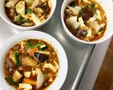レンジ肉無豆腐簡単そばめし味野菜炒め作り方16写真