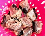 【酒盗】キムチ味のいわし缶作り方1写真