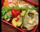 お弁当に便利！餃子の皮でにら饅頭作り方33写真