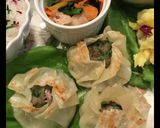 お弁当に便利！餃子の皮でにら饅頭作り方34写真