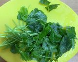 味噌汁 豆腐と三つ葉作り方4写真