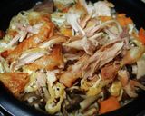 蒸し鶏変化の鶏めしw❨(@≧↺≦@)❩w作り方4写真