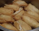 枝豆と大葉の肉豆腐作り方8写真
