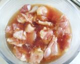 麺つゆで手抜き！我が家の親子丼作り方1写真