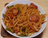 ケチャップ以外が４割で美味☆　ナポリタン作り方15写真