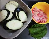 トロトロ 茄子の豚バラ＆大葉挟み蒸し作り方1写真