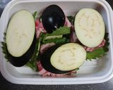 トロトロ 茄子の豚バラ＆大葉挟み蒸し作り方4写真