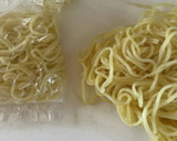 簡単オススメ青菜(豆苗)の塩焼きそば作り方3写真