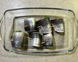 レンジで簡単！鯵の梅しそロール蒸し作り方4写真