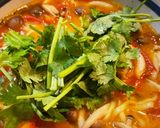 トマト沢山トムヤムクンのラーメン作り方6写真
