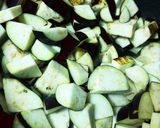 妄想料理　材料1つ5分で麻婆茄子っぽい作り方1写真