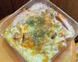 冷凍うどんとトマトソースで茄子のグラタン作り方6写真