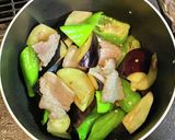 夏野菜でサッポロ一番味噌ラーメン作り方3写真