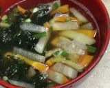 かきたま汁(卵スープ ) 豆腐スープ併記作り方23写真