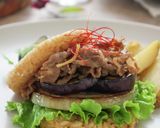 牛肉しぐれ煮のライスバーガー作り方1写真