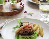 牛肉しぐれ煮のライスバーガー作り方7写真