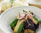 ナスとエリンギとししとうの炒め物作り方6写真