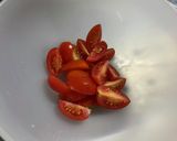 ミニトマトのペペロンチーノ作り方3写真