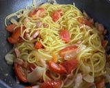 ミニトマトのペペロンチーノ作り方8写真