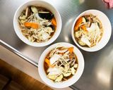 レンジ肉無チクワきな粉デミオム味野菜炒め作り方13写真