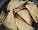揚げの含め煮、砂糖少なめ作り方4写真