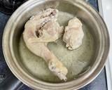 蒸し鶏とビーフンの生春巻き作り方1写真