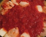 シーフードトマトクリームパスタ作り方3写真