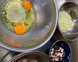 大豆粉で小麦粉置き換え☆オープンたこ焼き作り方1写真