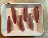 レンジで簡単！鯵の梅しそロール蒸し作り方1写真