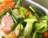 メスティン飯（レタス入り炒飯）作り方6写真