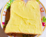 カスタードクリームとチョコのトースト作り方2写真