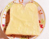 カスタードクリームとチョコのトースト作り方3写真
