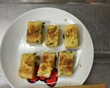 生姜とネギ入り卵焼き作り方7写真