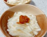 梅を添えて♪長芋の煎り酒和え作り方3写真
