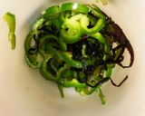 ピーマン好き必見　ピーマン塩昆布和え作り方3写真