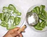 ピーマンの鶏肉詰め♪冷え性の効果UP薬膳作り方4写真