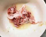 簡単醤油焼きそば味豚こま大根青椒肉絲風作り方1写真