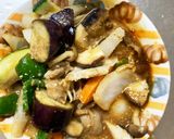 簡単醤油焼きそば味豚こま大根青椒肉絲風作り方14写真