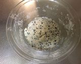 ♡枝豆チーズ黒胡麻パン♡作り方3写真