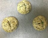 ♡枝豆チーズ黒胡麻パン♡作り方12写真