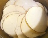レンジで4分⭐︎さつまいもチップス作り方1写真